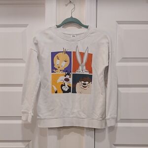 Hanna Anderson Looney Tunes Unisex Sweatshirt Size 12